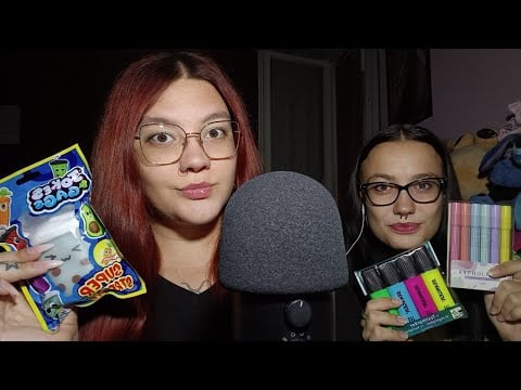 HAUL ACTION, PRIMARK & BERSHKA with my GIRLFRIEND (Show & Tell) 😴💜 | ASMR ITA