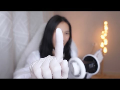 ASMR Doctor Latex Gloves XS Size Relax Sounds 🤍💋 - RAINIE ASMR