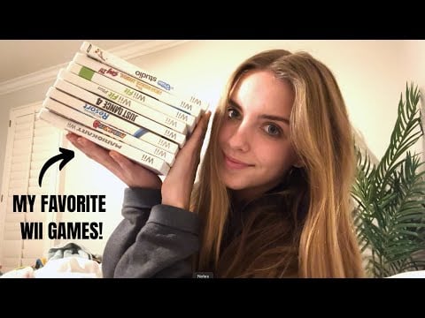 lofi ASMR ranking my FAVORITE WII GAMES!! (some hot takes 😬)