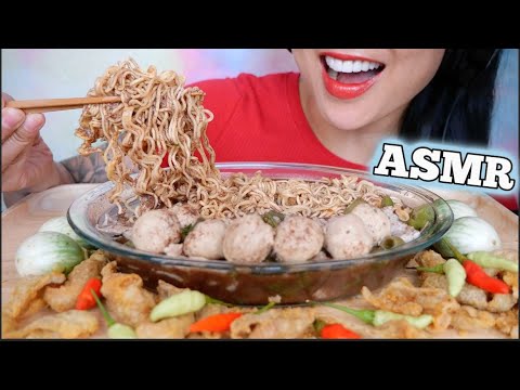 ASMR THAI BOAT NOODLES (EATING SOUNDS) NO TALKING | SAS-ASMR