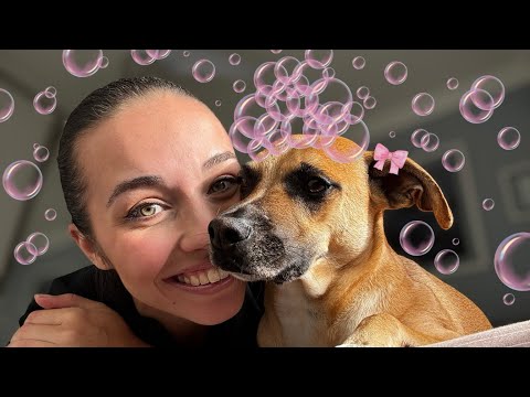 🫧ASMR🫧VOCÊ PRECISA OUVIR ESSE BANHO RELAXANTE | sons de água + escovação 