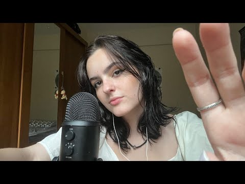 ASMR BEM CALMINHO | mãos na tela, sussurro calmo