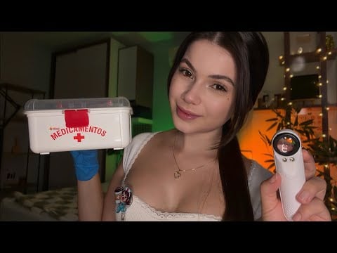 ASMR | Exame de Emergência: Triagem Rápida em Você 🩺🚨