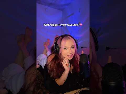Which trigger is ur favourite?💗 #asmr #asmrtriggers #asmrshorts #karma #karmaasmr #asmrvideo