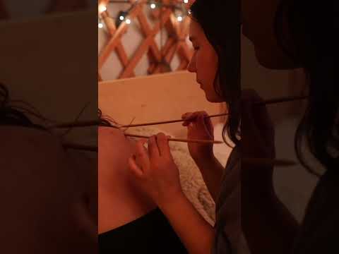 Part 1 | Knitting needle back tracing ASMR #asmr #asmrvideo #asmrsounds #asmrrealperson #asmrsleep