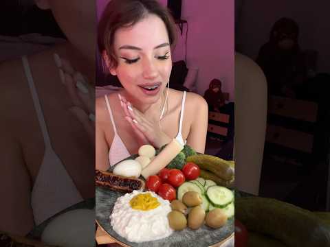 ASMR Tiffany’s plate mukbang #asmr #tingles #mouthwhisper #asmrvideos #mukbang