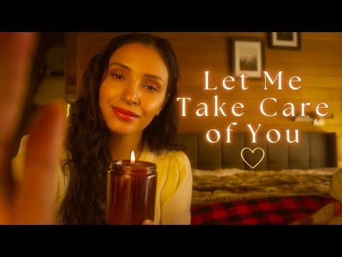 ASMR Cozy Bedside Care 🤍 | Comfort for When You’re Sick and Can’t Sleep