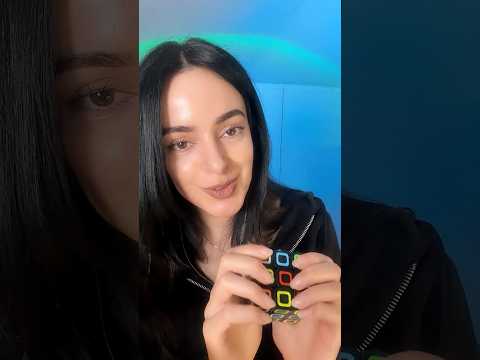 asmr the tingliest Rubik’s cube 🧊#asmr #asmrsounds
