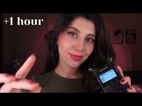 ASMR • 1 HOUR Clicky Close-up Mouth Sounds for EXTRA Tingles