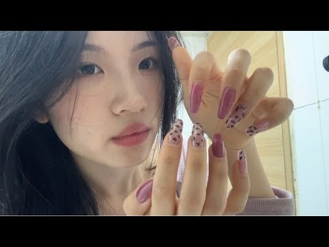 손톱 소리 asmr The sound of my fingernails