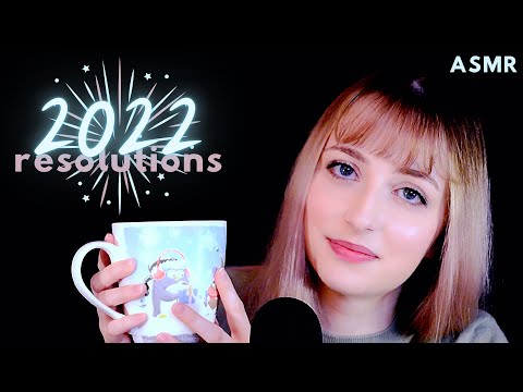 ASMR│My 2022 Resolutions (Whispered Ramble)