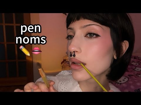 Pen Noms + Face Tracing (mine and yours)