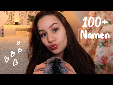 [ASMR] Ich flüstere eure Namen! 💙 (100+) | ASMR Marlife