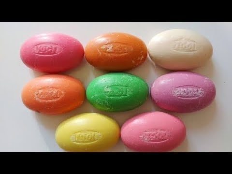 Dry Soap carving ASMR\ relaxing sounds\ No talking. Satisfying ASMR video\ Cutting soap