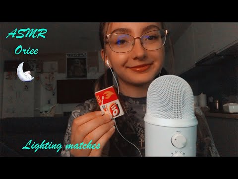 ASMR Custom | Lighting matches 🔥