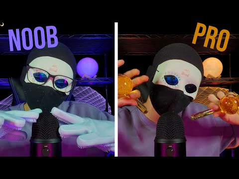 ASMR NOOB VS PRO ASMRTIST