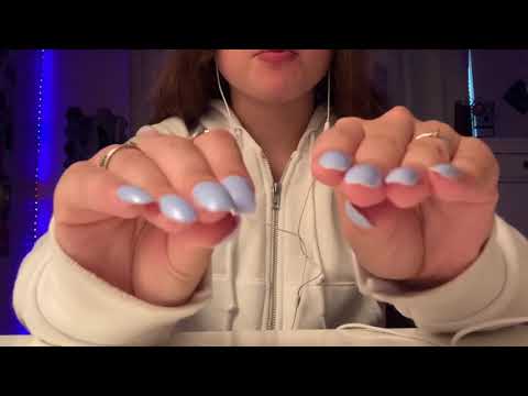ASMR | hand “puppet” movements | mouth sounds | relaxing 😴😴