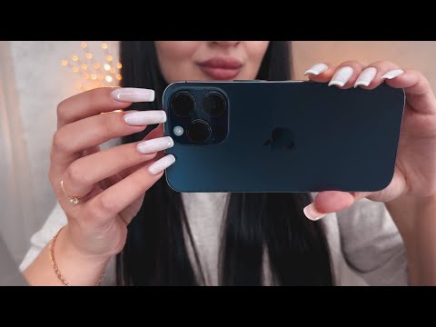 ASMR IPHONE 14 Camera Tapping & Scratching
