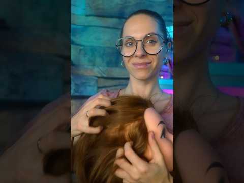FAST AND AGGRESSIVE head MASSAGE #asmr #relax #shorts