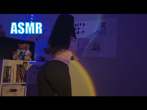 Detailed Eye Examination - ASMR 👁️