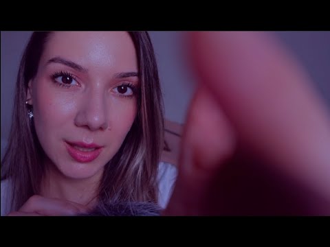 ASMR: CONVERSANDO Com VOZ SUAVE e FAZENDO CARINHO Até Você DORMIR *Clima Escurinho*