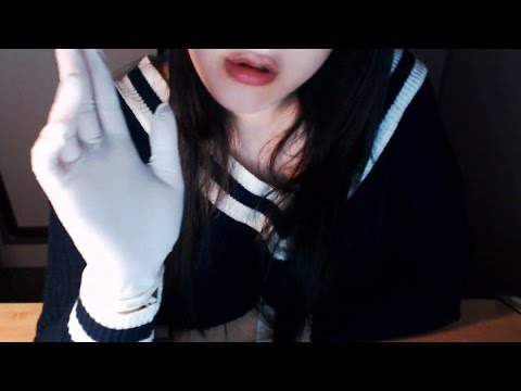 Korean ASMR 취향찾는 소리 모음집 7탄 Latex glove massage, Scratching, sand sounds #7