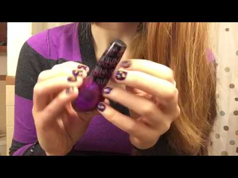 ASMR Nail Painting, Eyebrow Shaping and Applying Your Lipstick