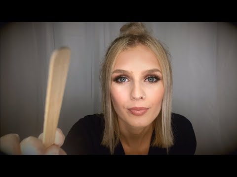 ASMR Face Exam - Personal Attention, Latex Gloves & Light Triggers