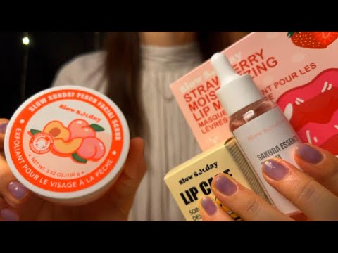 ASMR│Calming Cosmetic Unboxing 🎁Soothing Sounds for Sleep