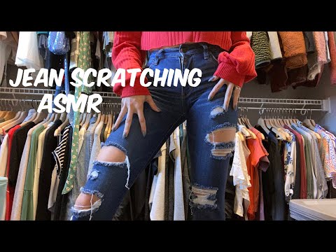 ASMR | aggressive jean scratching | custom video for Cameron | ASMRbyJ