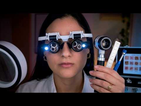 ASMR DERMATO Examina Detalhadamente seu Rosto | Roleplay Médico ✨️🩺