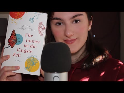 [ ASMR ] inaudible whispering // Reading you to sleep ( german/deutsch )😴🦋