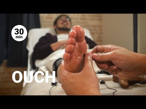 OUCH 足つぼ | 仕事と子育てに頑張る二児のパパ | 解毒 | 30代男性 | 右足