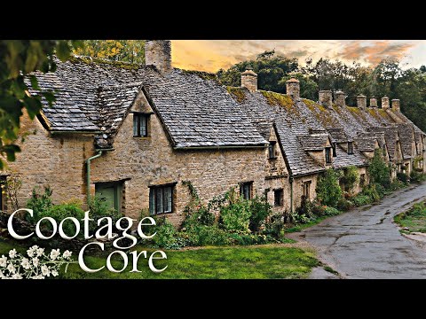 Little Village ◈ CottageCore Aesthetic ASMR Ambience ◈ Nature Sounds, Soft Music ◈ Day to Night