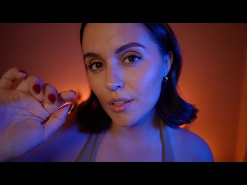 Why are you still awake? 🌙 ASMR (up close, personal attention, face drawing)