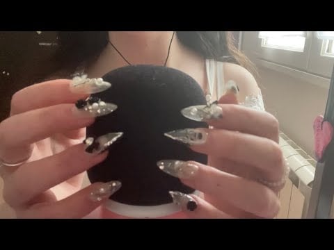 °❀⋆ My first ASMR video (Slow Mic Scratching) .ೃ࿔*