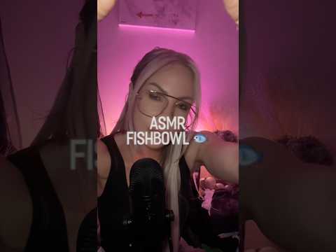 ASMR Inaudible Whisper Screen Tapping Fishbowl Trigger  #relax #sleepaid #asmrvideo