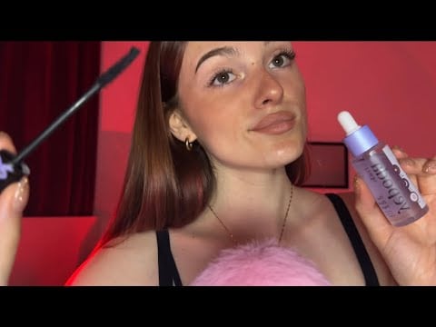 ASMR: JE TE MAQUILLE POUR ALLER AU LYCÉE!🏫🎓👩🏼‍🏫💋 