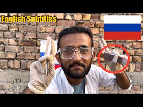 ASMR Cranial Nerve Exam Outdoor With Paper Products In Russian 🇷🇺 