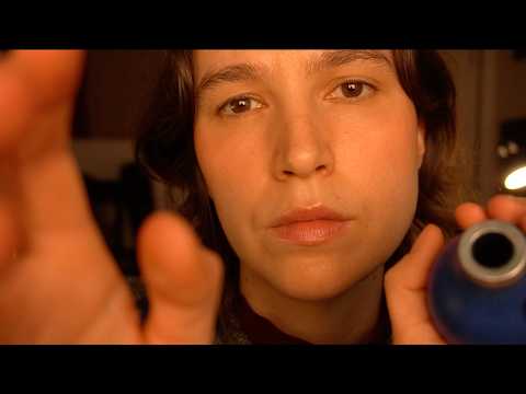 ASMR Unexplained/Unintelligible Face Examination | Concerned Personal Attention