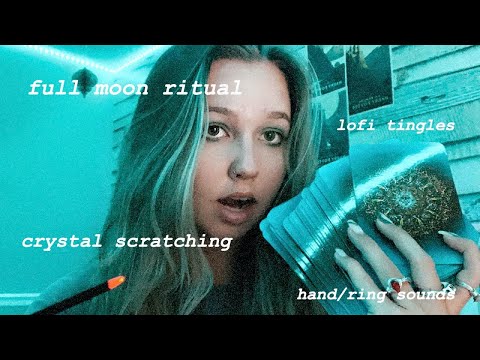 lofi ASMR: my full moon ritual 🌕