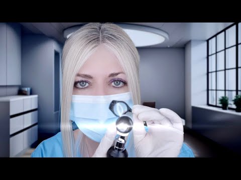 ASMR Ear Exam & Deep Ear Cleaning - Otoscope, Fizzy Drops, Gloves, Picking, Wax Removal, Typing