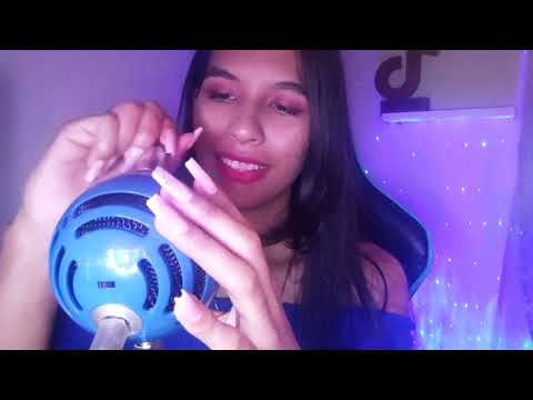 ASMR COM O PRIMEIRO MICROFONE DO CANAL 🤤