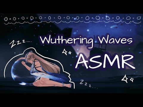 [ASMR] cozy wuwa exploration ⋆✴︎˚｡⋆ binaural whispers, keyboard sounds