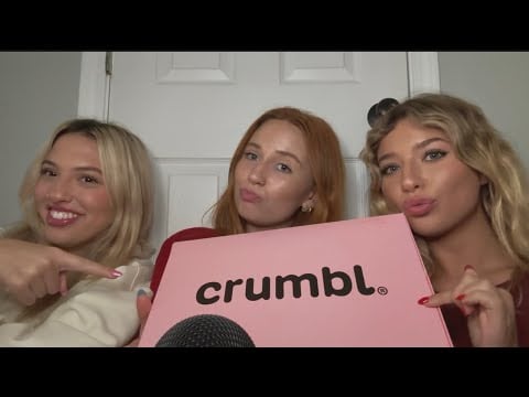 ASMR CRUMBL REVIEW WITH @gracesasmr4517 @cloudasmr13 
