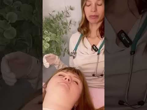 Soft spoken eye exam #asmr #satisfyling #asmrcommunity