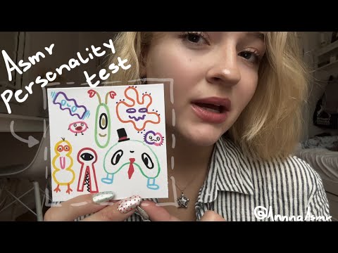 Personality Test ASMR!!!