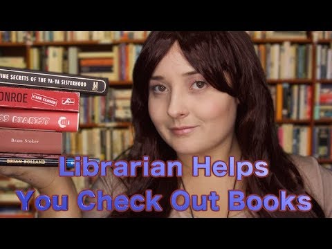 Librarian Helps You Check Out Books 📚Soft Spoken📚 [RP MONTH]