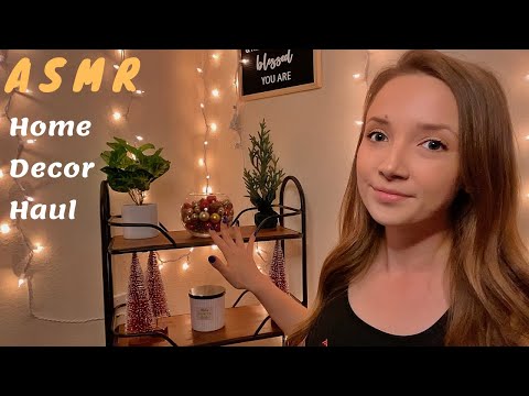 ASMR Home Decor Shopping Haul | NEW FILMING SETUP 🙌🏼 Hobby Lobby & Target Home Decor