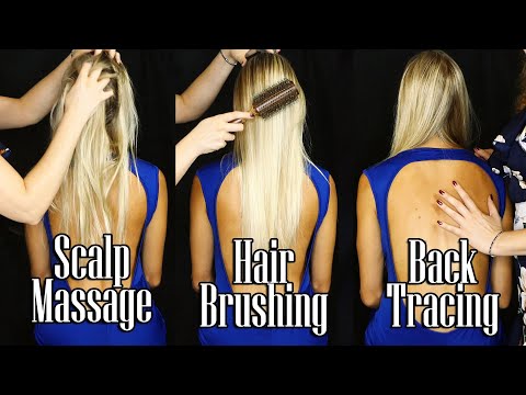 Beautiful 💕 ASMR Relaxing Hair Brushing, Ambree Returns for Ultra Scalp Massage 😴